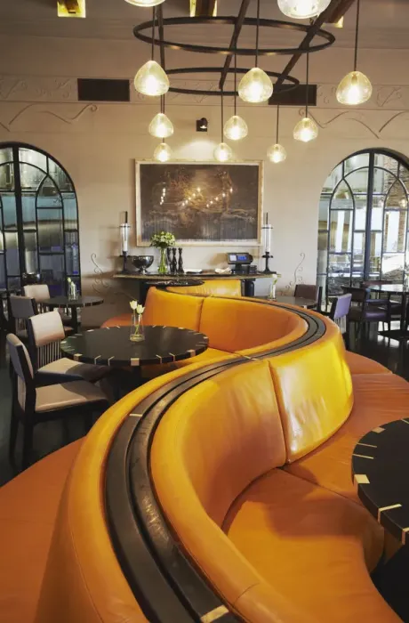 Framed Print : Restaurant at Delaire Wine Estate, Stellenbosch, Western Cape, South Africa