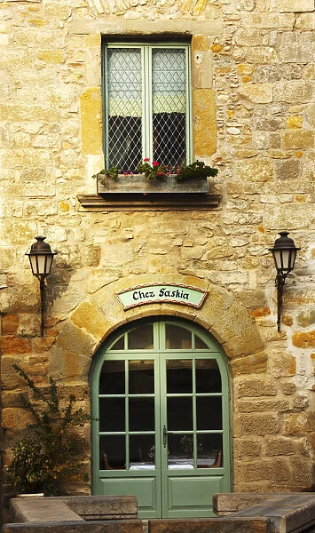 Restaurant Door, Carcassonne, France