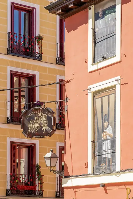 Framed Print : Restaurant facade, Madrid, Spain Framed Print : Restaurant facade, Madrid, Spain