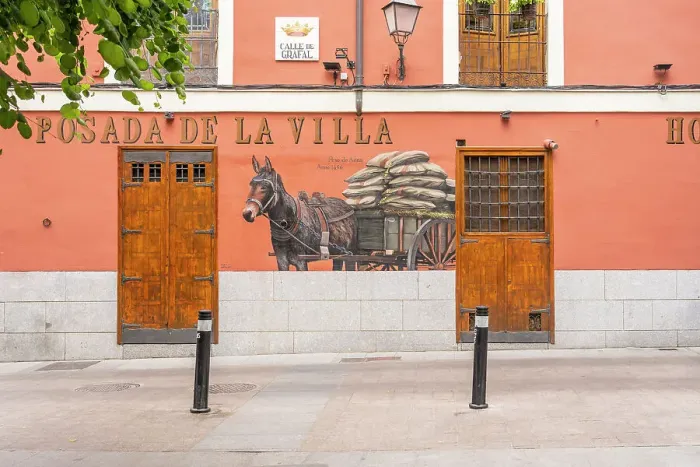 Framed Print : Restaurant facade, Madrid, Spain Framed Print : Restaurant facade, Madrid, Spain