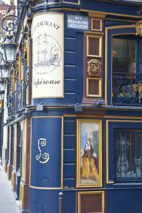 Framed Print : Restaurant Laperouse, Quai des Grands Augustin, Rive Gauche, Paris, France Framed Print : Restaurant Laperouse, Quai des Grands Augustin, Rive Gauche, Paris, France