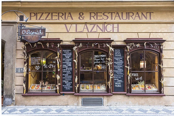 Restaurant in Mala Strana (Little Quarter), Prague, Czech Republic