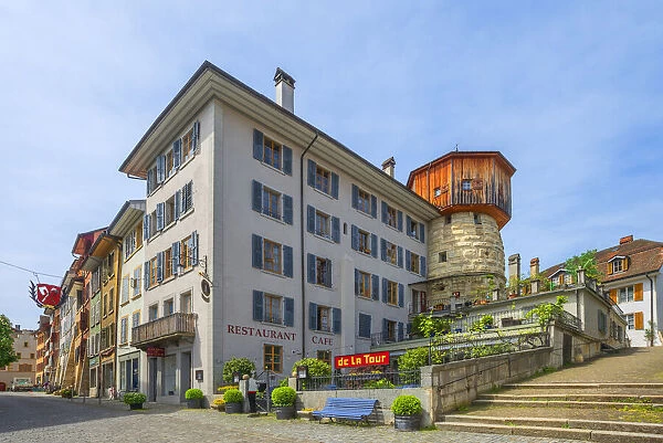 Restaurant at Obergasse, Biel, Canton Biel, Switzerland