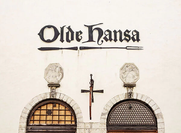 Restaurant Olde Hansa, detailed view, Tallinn, Estonia