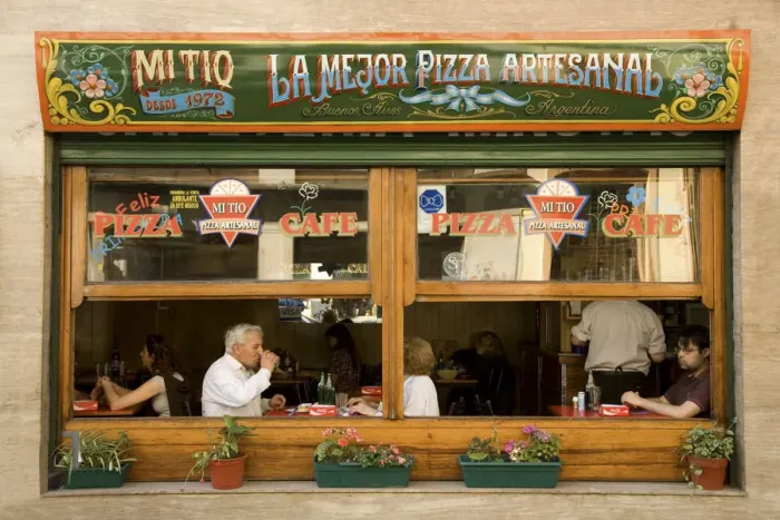 Framed Print : Restaurant San Telmo, Buenos Aires, Argentina Framed Print : Restaurant San Telmo, Buenos Aires, Argentina