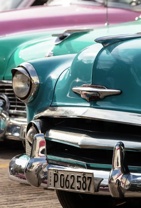 Framed Print : Detail of restored classic American cars waiting to take tourists on city tour, Centro Habana, Havana, Cuba Framed Print : Detail of restored classic American cars waiting to take tourists on city tour, Centro Habana, Havana, Cuba