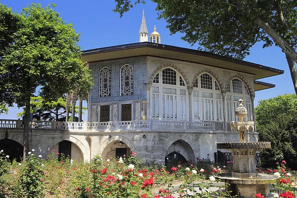 Revan Kiosk, Topkapi Palace, Ottoman sultans palace, Istanbul, Turkey