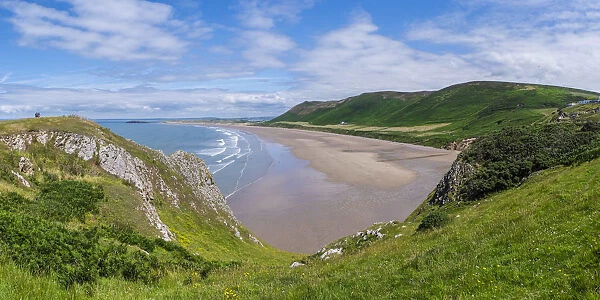 Rhossili Bay, The Gower, Wales, UK