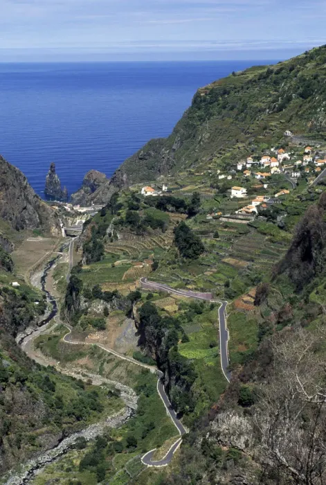 Framed Print : Ribeira da Janela, Madeira Framed Print : Ribeira da Janela, Madeira