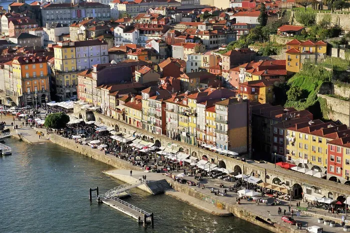 Framed Print : Ribeira district, facing the Douro river, a Unesco World Heritage Site. Oporto, Portugal Framed Print : Ribeira district, facing the Douro river, a Unesco World Heritage Site. Oporto, Portugal