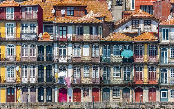 The Ribeira, Porto (Oporto), Portugal Europe