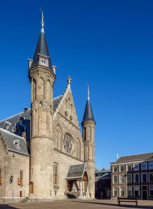 Framed Print : The Ridderzaal, main building of the Binnenhof, The Hague, South Holland, The Netherlands Framed Print : The Ridderzaal, main building of the Binnenhof, The Hague, South Holland, The Netherlands