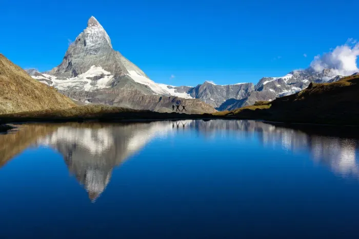 Framed Print : Riffelsee Lake, Matterhorn, Switzerland Framed Print : Riffelsee Lake, Matterhorn, Switzerland