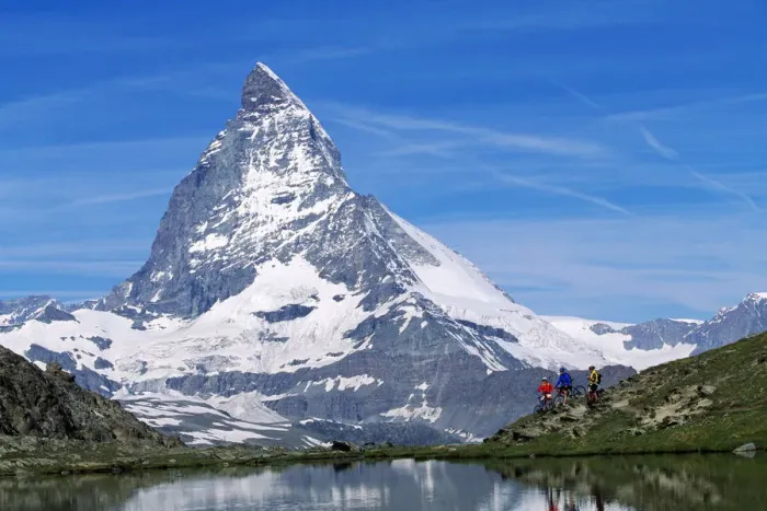 Framed Print : Riffelsee, Matterhorn, Zermatt, Wallis, Schweiz Framed Print : Riffelsee, Matterhorn, Zermatt, Wallis, Schweiz