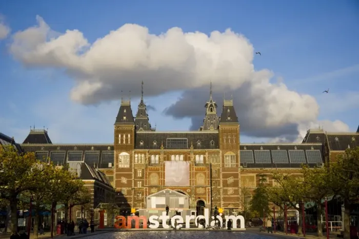 Framed Print : Rijkmuseum in Amsterdam, Netherlands Framed Print : Rijkmuseum in Amsterdam, Netherlands