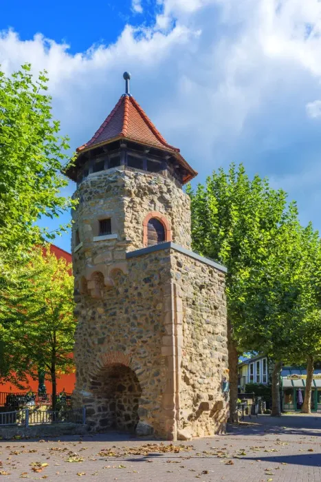 Framed Print : Rinnentor historical citygate, Bensheim, Odenwald, Hesse, Hessische Bergstrasse, Germany Framed Print : Rinnentor historical citygate, Bensheim, Odenwald, Hesse, Hessische Bergstrasse, Germany