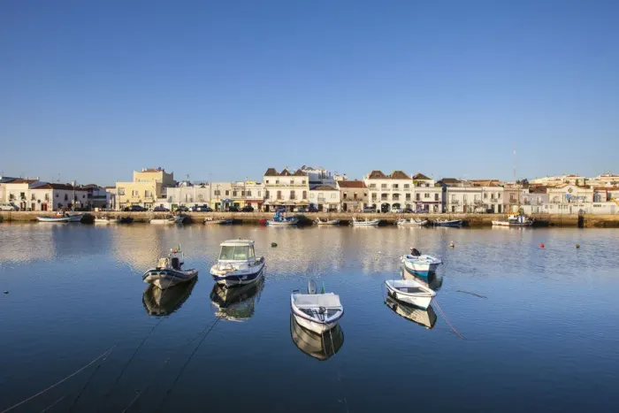 Framed Print : Rio Gilao, Tavira, Algarve, Portugal Framed Print : Rio Gilao, Tavira, Algarve, Portugal