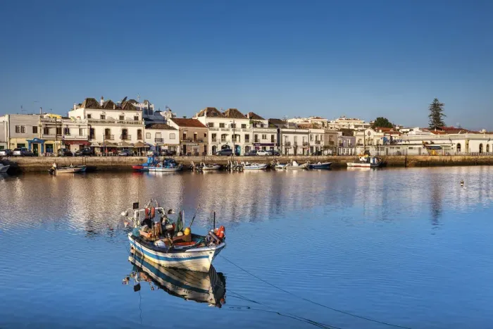 Framed Print : Rio Gilao, Tavira, Algarve, Portugal Framed Print : Rio Gilao, Tavira, Algarve, Portugal