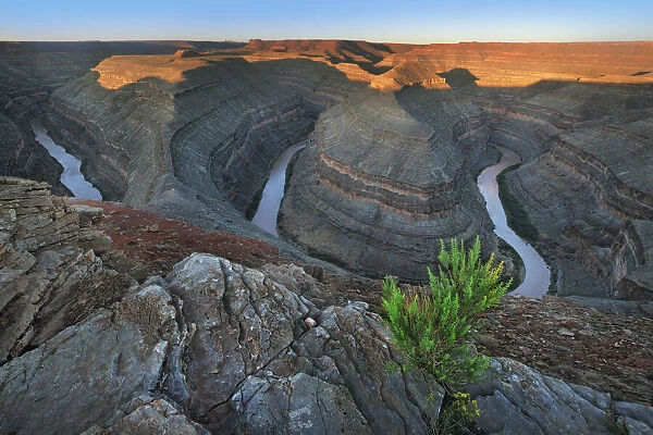 River canyon of San Juan River - USA, Arizona, San Juan, Mexican Hat