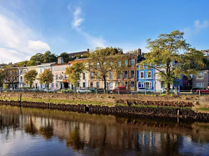 Framed Print : River Lee Waterfront, Cork, County Cork, Ireland Framed Print : River Lee Waterfront, Cork, County Cork, Ireland
