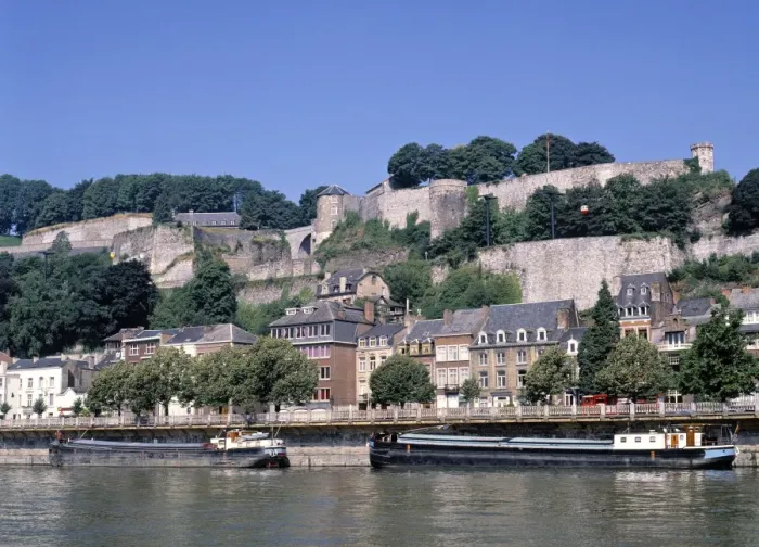 Framed Print : River Meuse and Citadel Framed Print : River Meuse and Citadel