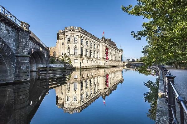 River Spree and Bode Museum, Museum Island, Berlin, Germany