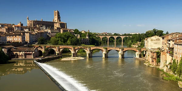 River Tarn, Albi, Occitanie, France