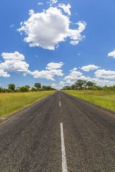 Road, Botswana, Africa