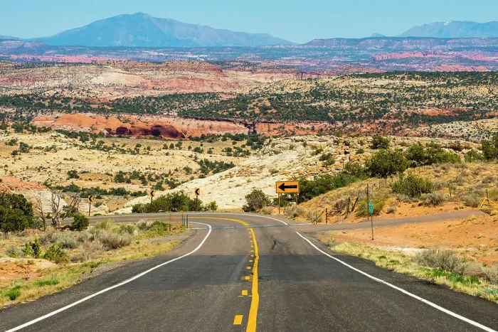 Framed Print : Road in Capitol Reef National Park, Utah, USA Framed Print : Road in Capitol Reef National Park, Utah, USA