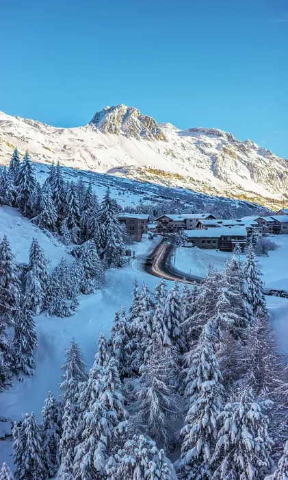 Framed Print : Road crossing the snowy woods, Maloja pass, Bregaglia, Graubunden, Engadin, Switzerland Framed Print : Road crossing the snowy woods, Maloja pass, Bregaglia, Graubunden, Engadin, Switzerland