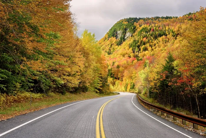 Framed Print : Road through Kinsman Notch in autumn, White Mountain National Forest, Woodstock, New Hampshire, USA Framed Print : Road through Kinsman Notch in autumn, White Mountain National Forest, Woodstock, New Hampshire, USA