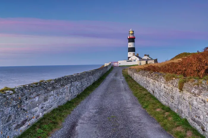 Framed Print : Road to Old Head of Kinsale Lighthouse, Co. Cork, Ireland Framed Print : Road to Old Head of Kinsale Lighthouse, Co. Cork, Ireland