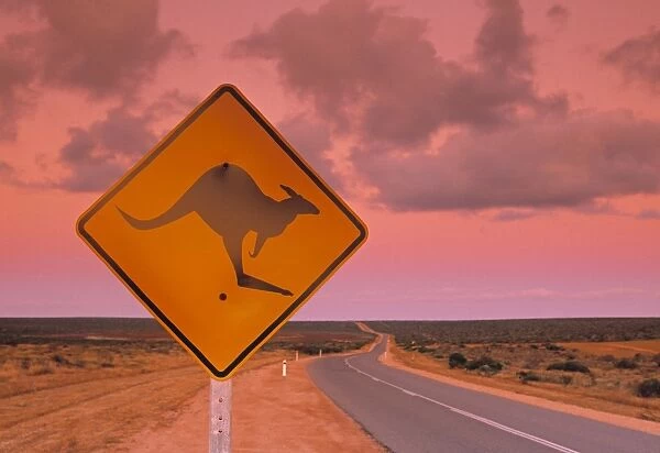 Road Sign, Shark Bay national park