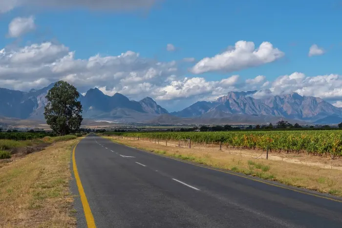 Framed Print : Road to Worcester & Langeberg Mountains, Western Cape, South Africa Framed Print : Road to Worcester & Langeberg Mountains, Western Cape, South Africa