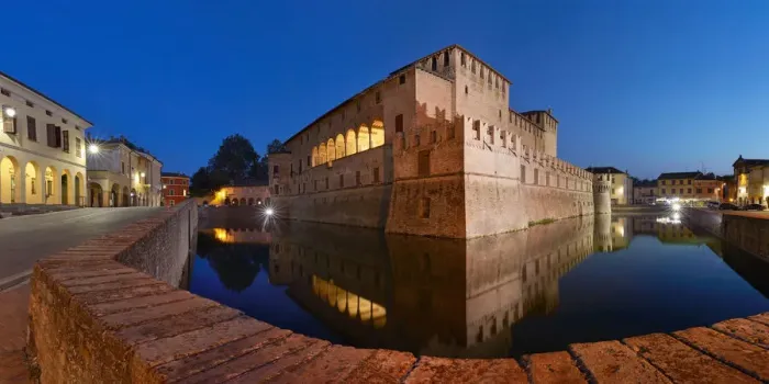 Framed Print : The Rocca Sanvitale (Sanvitale Castle), a fortress residence in the centre of Framed Print : The Rocca Sanvitale (Sanvitale Castle), a fortress residence in the centre of