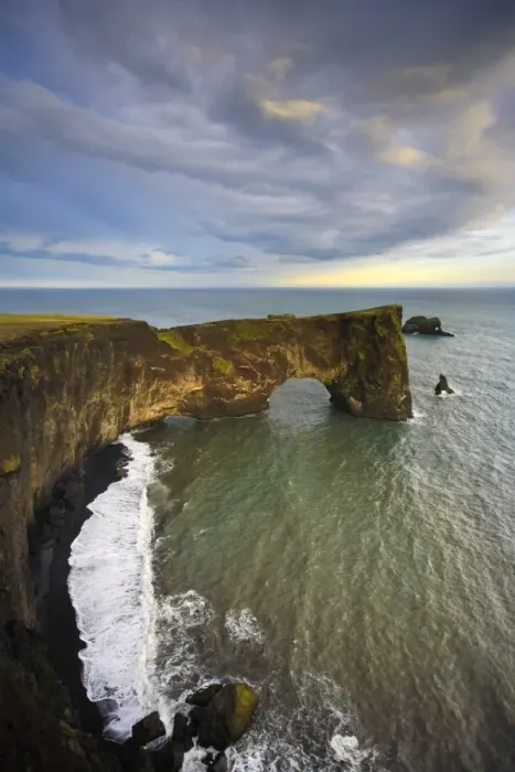 Framed Print : Rock Arch, Dyrholaey, South Coast, Iceland Framed Print : Rock Arch, Dyrholaey, South Coast, Iceland
