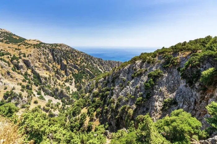 Framed Print : Rock canyons in the Imbros Gorge nature reserve, Sfakia, Crete, Greece Framed Print : Rock canyons in the Imbros Gorge nature reserve, Sfakia, Crete, Greece