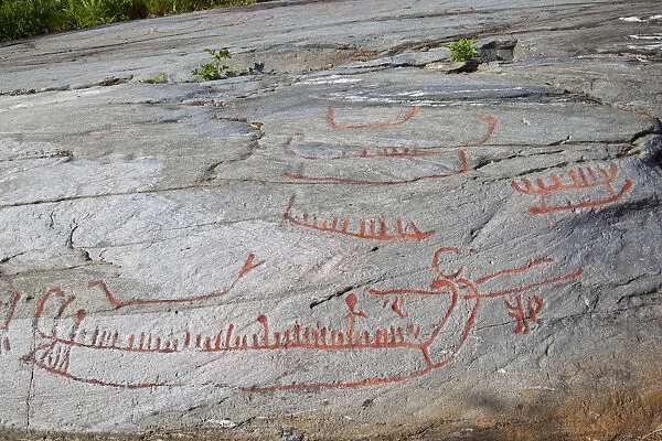 Rock Carvings, Herand, Hardanger Fjord, Norway