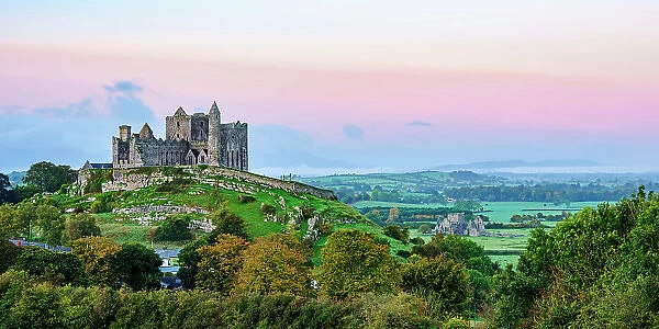 Rock of Cashel at dawn, Cashel, County Tipperary, Ireland