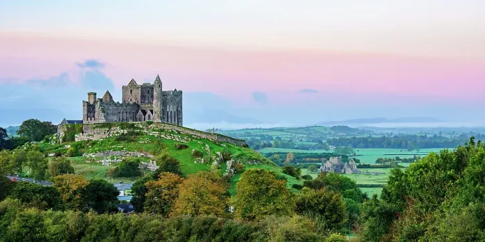 Framed Print : Rock of Cashel at dawn, Cashel, County Tipperary, Ireland