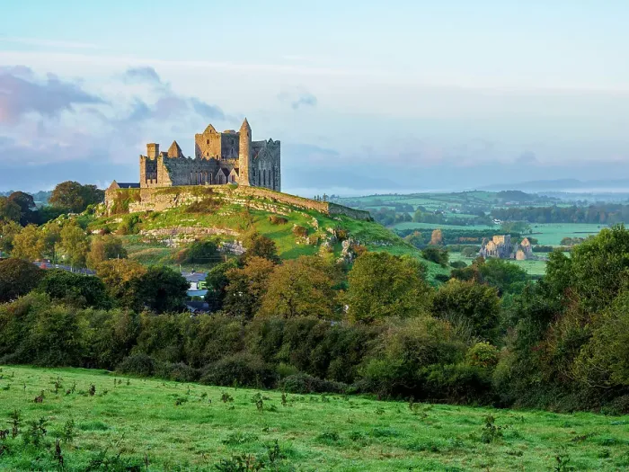 Framed Print : Rock of Cashel at sunrise, Cashel, County Tipperary, Ireland Framed Print : Rock of Cashel at sunrise, Cashel, County Tipperary, Ireland