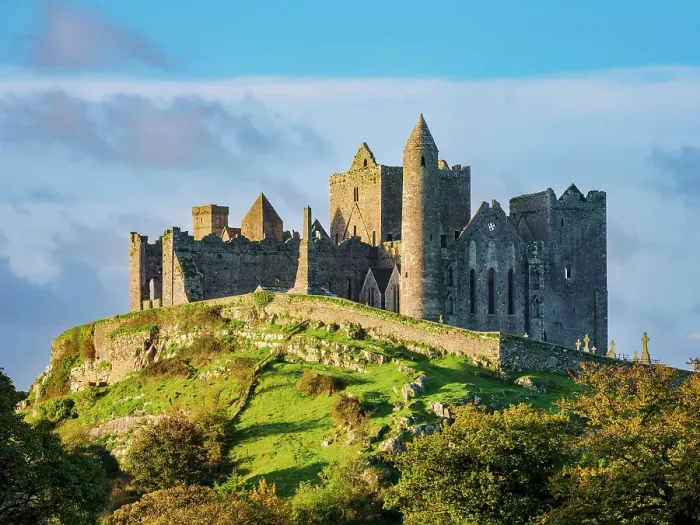 Framed Print : Rock of Cashel at sunrise, Cashel, County Tipperary, Ireland Framed Print : Rock of Cashel at sunrise, Cashel, County Tipperary, Ireland