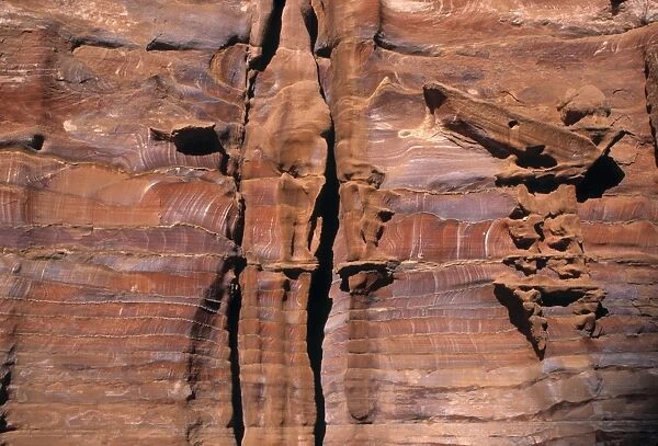 Rock cut Tombs, Petra, Jordan