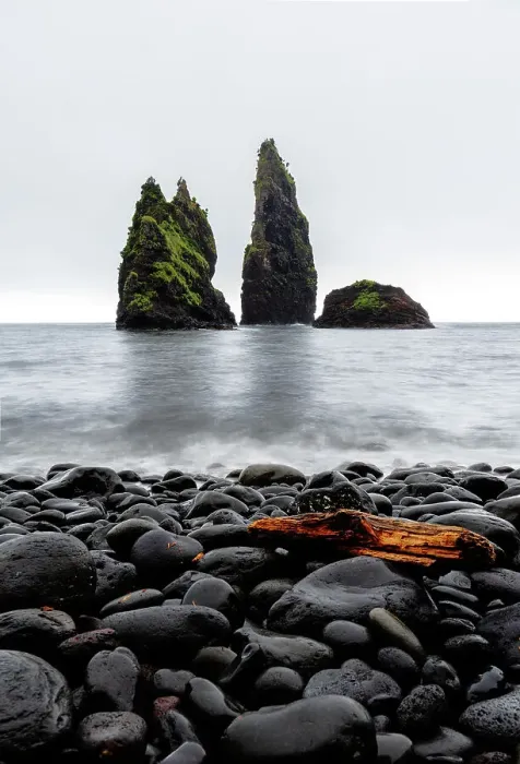 Framed Print : Rock formation and black stone beach of Alagoa bay, Santa Cruz das Flores municipality, Flores Island (Ilha das Flores), Azores archipelago, Portugal Framed Print : Rock formation and black stone beach of Alagoa bay, Santa Cruz das Flores municipality, Flores Island (Ilha das Flores), Azores archipelago, Portugal