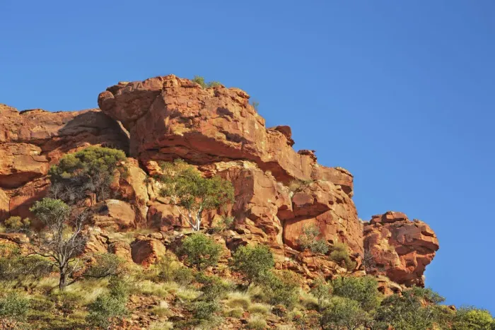 Framed Print : Rock formation at Kings Canyon - Australia, Northern Territory, Watarrka National Park Framed Print : Rock formation at Kings Canyon - Australia, Northern Territory, Watarrka National Park