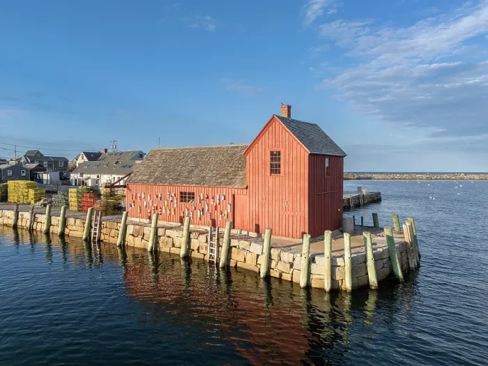 Framed Print : Rockport harbour, Cape Ann, Gloucester, Massachusetts, USA Framed Print : Rockport harbour, Cape Ann, Gloucester, Massachusetts, USA