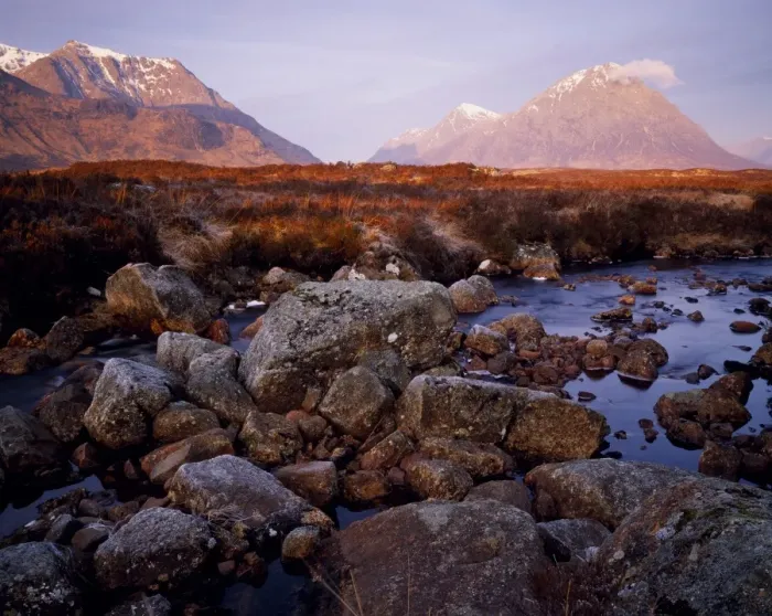 Framed Print : Rocks on Rannoch Moor Framed Print : Rocks on Rannoch Moor