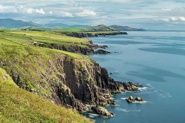 Rocky Coastline along Dingle Peninsula, Co. Kerry, Ireland