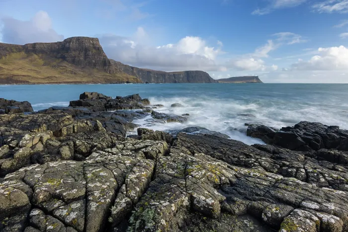 Framed Print : Rocky seashore below Waterstein Head on the Isle of Skye, Scotland. Winter (February) 2025 Framed Print : Rocky seashore below Waterstein Head on the Isle of Skye, Scotland. Winter (February) 2025