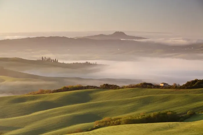 Framed Print : The rolling hills. San Quirico, Orcia valley, Tuscany, Italy Framed Print : The rolling hills. San Quirico, Orcia valley, Tuscany, Italy